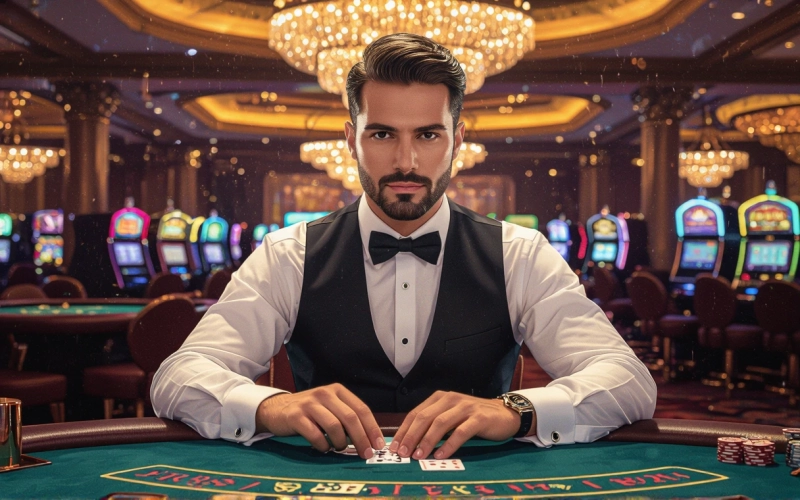 Live Blackjack mit professionellem Dealer