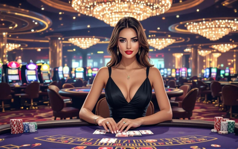 Live Baccarat mit professionellem Dealer