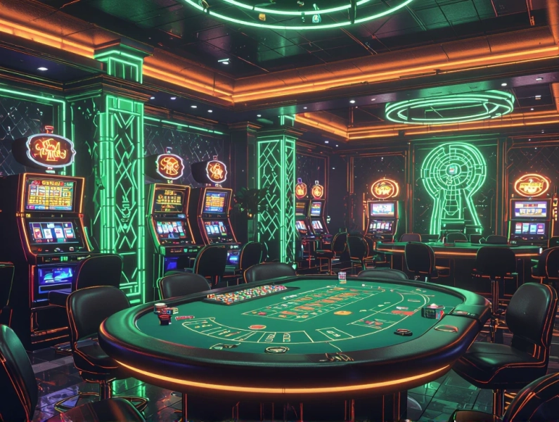 888 Casino luxuriöse Spielumgebung